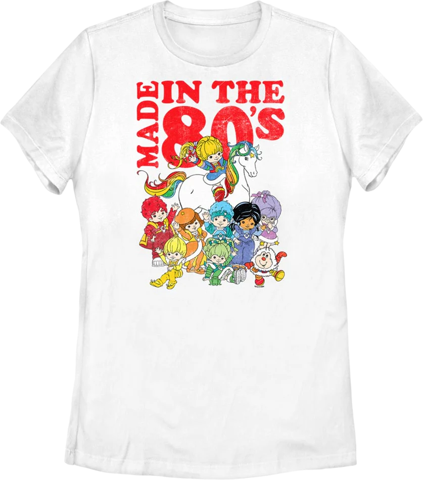 Womens Made In The 80's Rainbow Brite Shirt