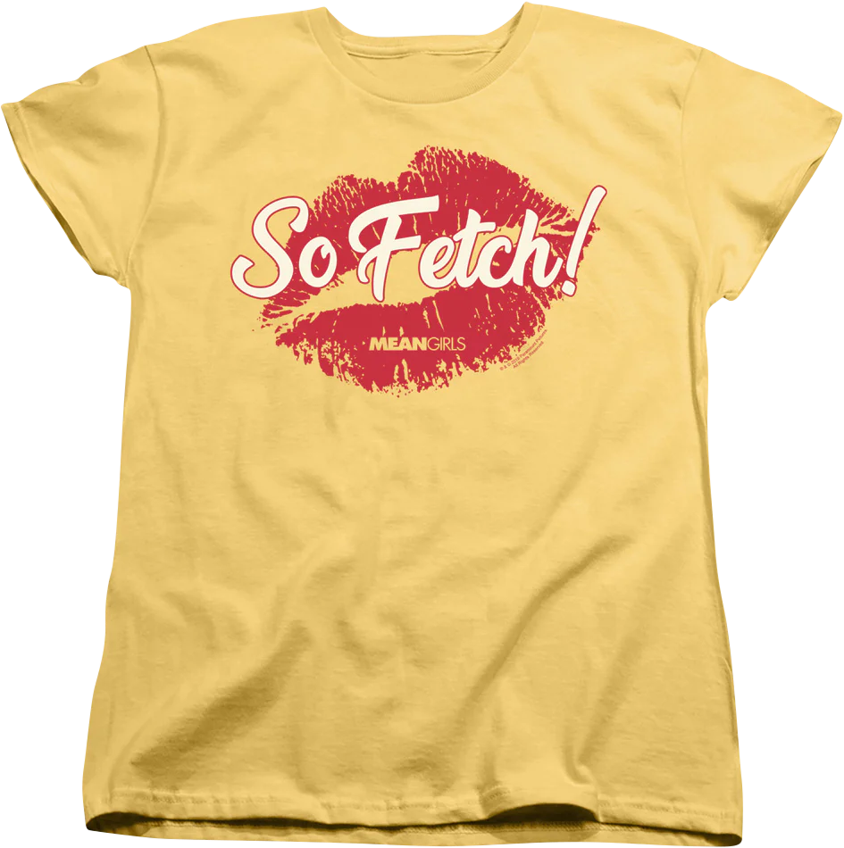 Womens Mean Girls So Fetch Shirt
