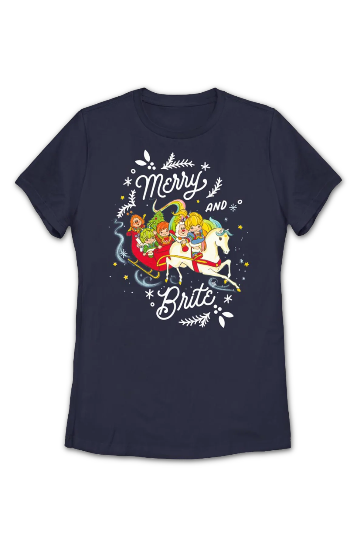 Womens Merry And Brite Rainbow Brite Shirt - Image 2