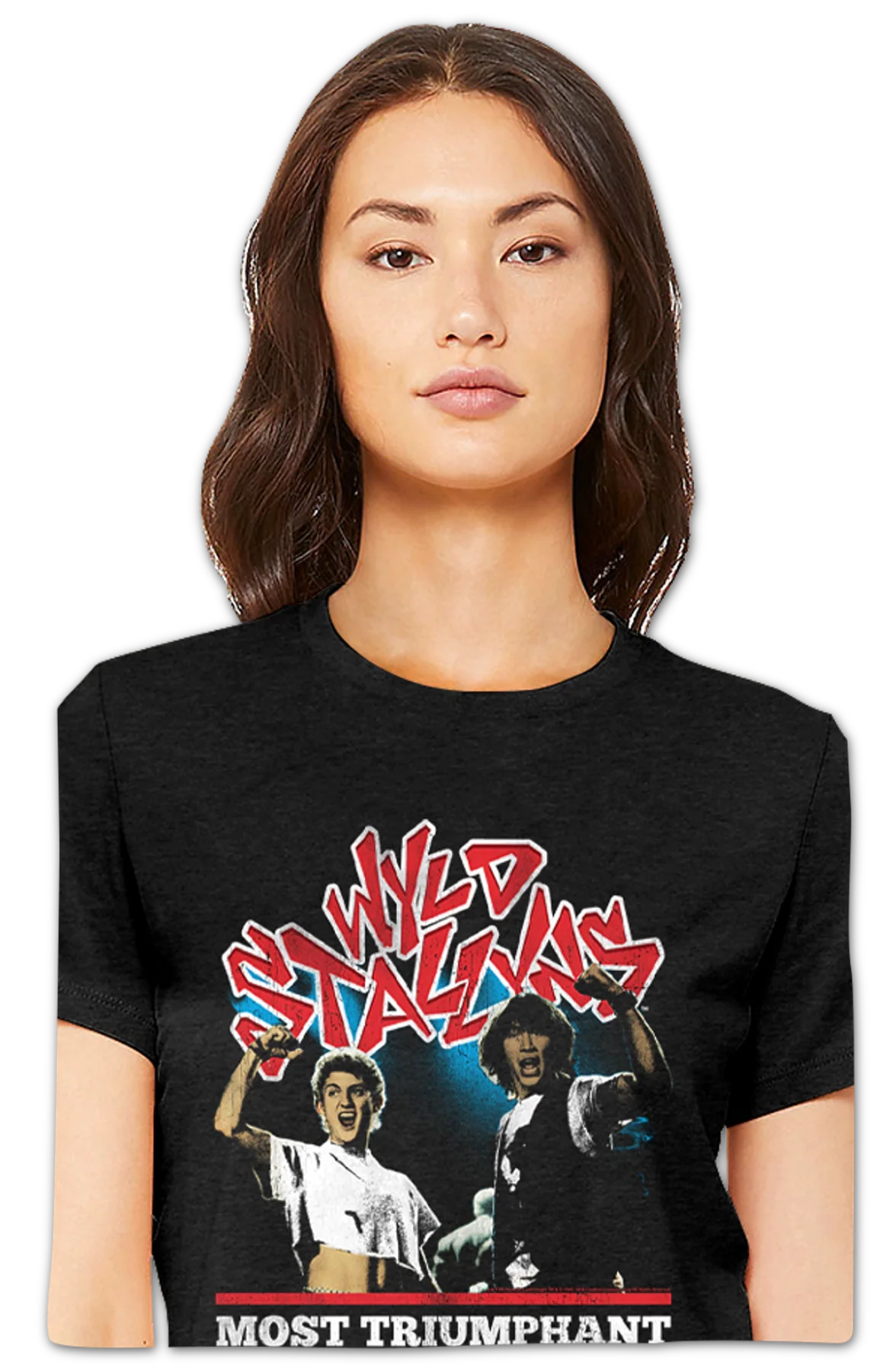 Womens Most Triumphant Tour Bill and Ted's Excellent Adventure Shirt - Image 2