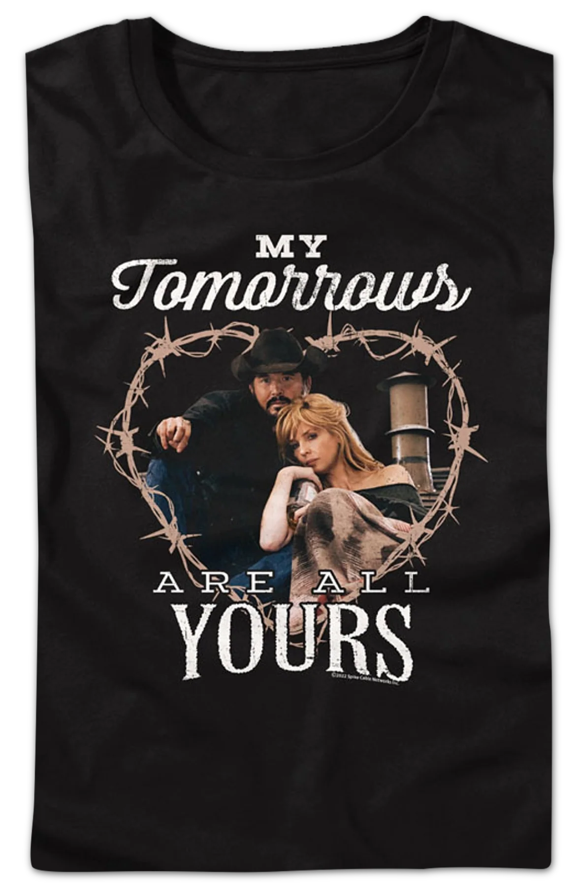 Womens My Tomorrows Are All Yours Yellowstone Shirt - Image 2