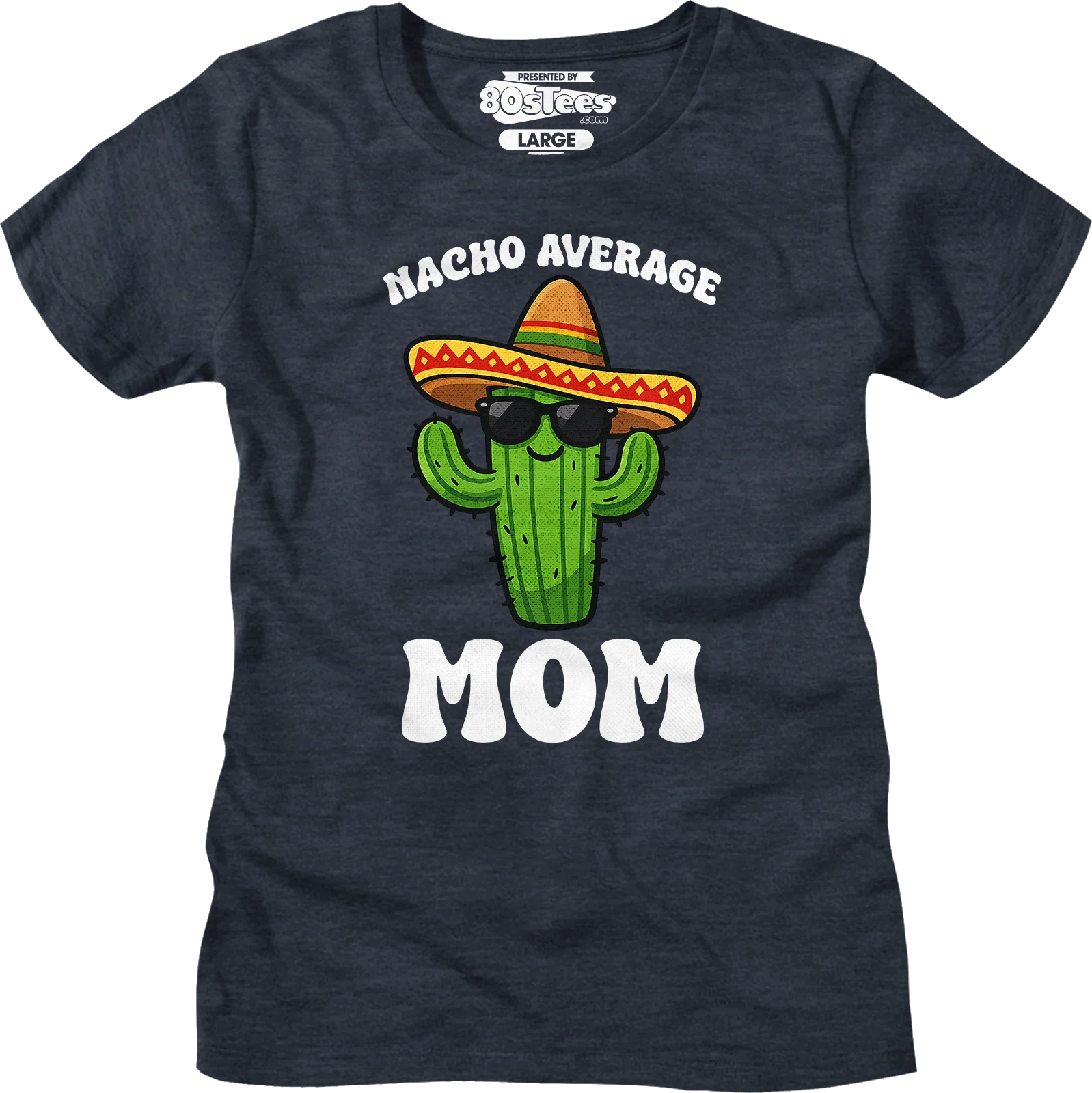 Womens Nacho Average Mom Shirt - Image 5