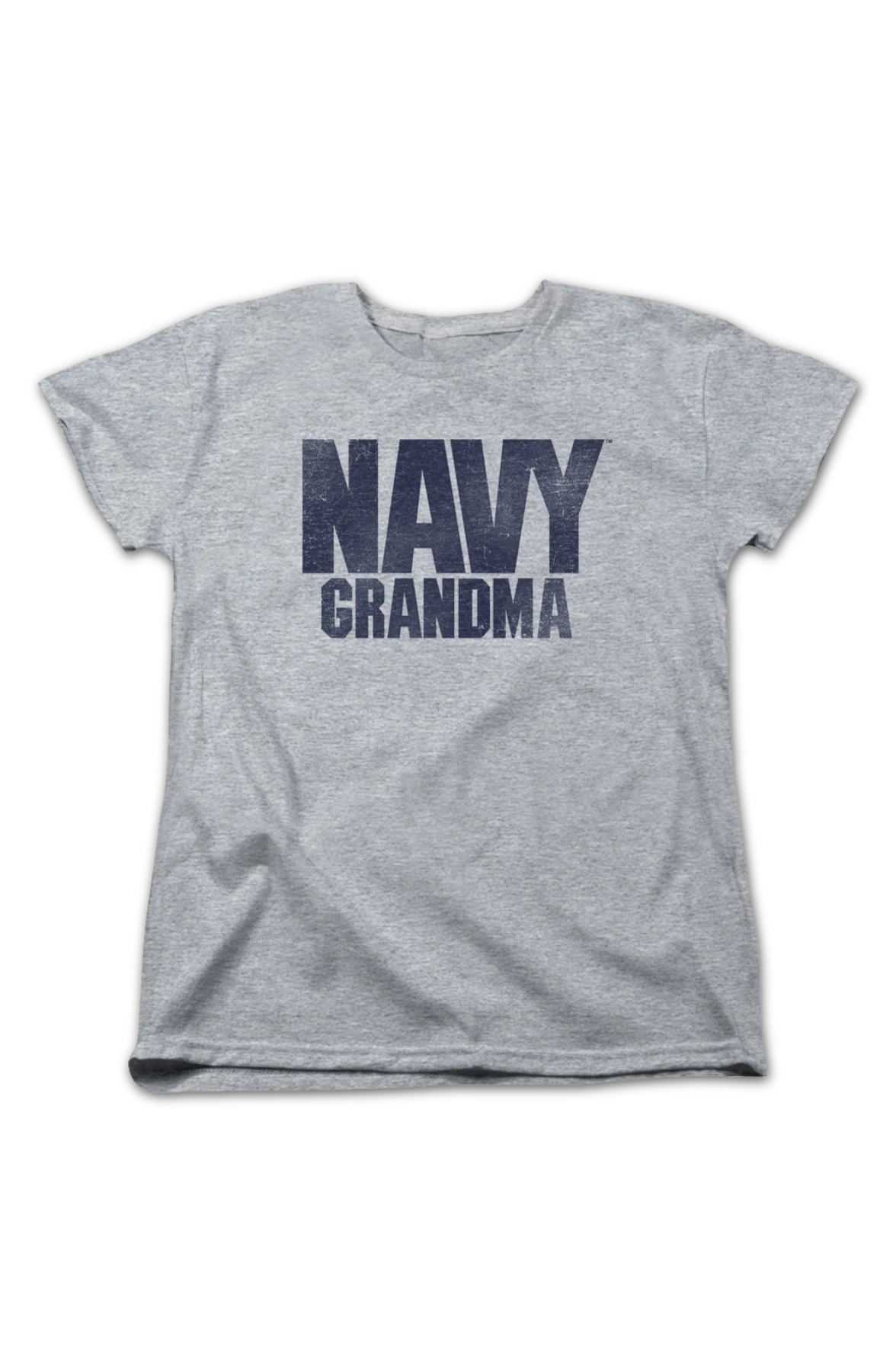 Womens Navy Grandma Shirt - Image 2