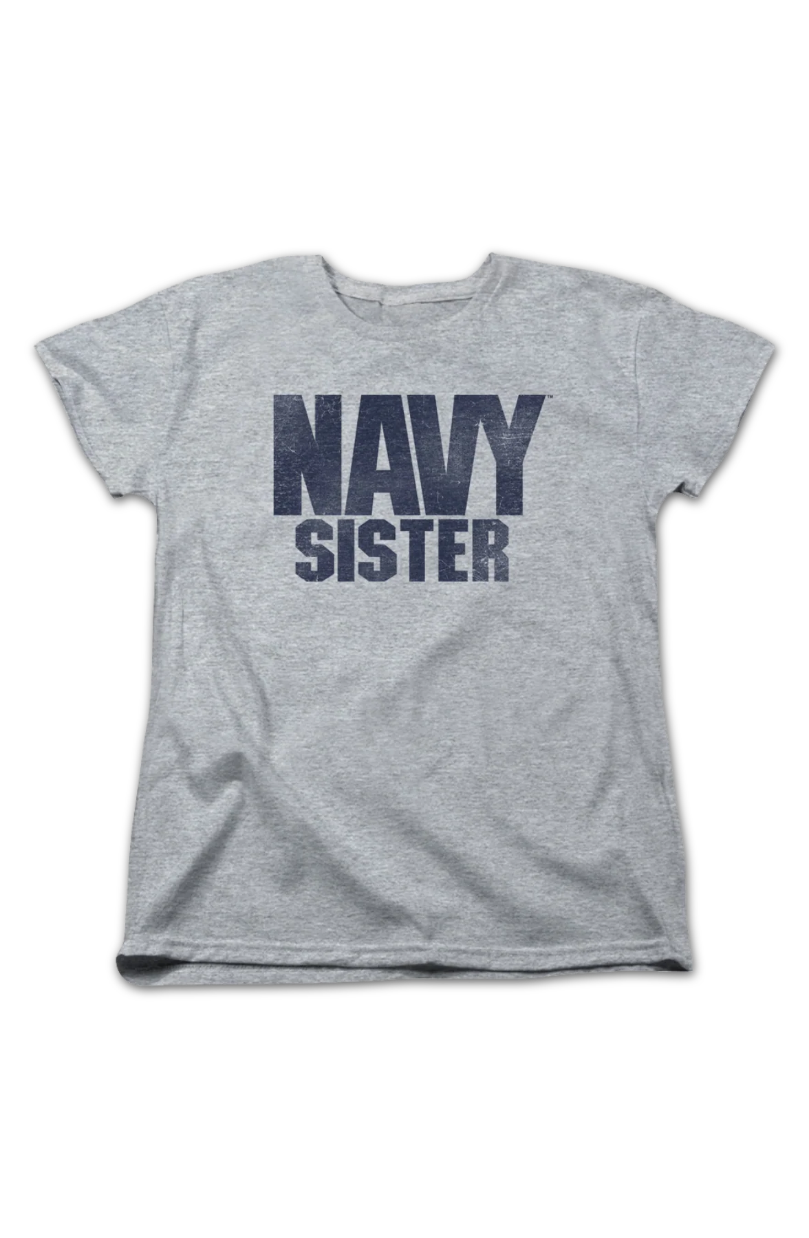 Womens Navy Sister Shirt - Image 2