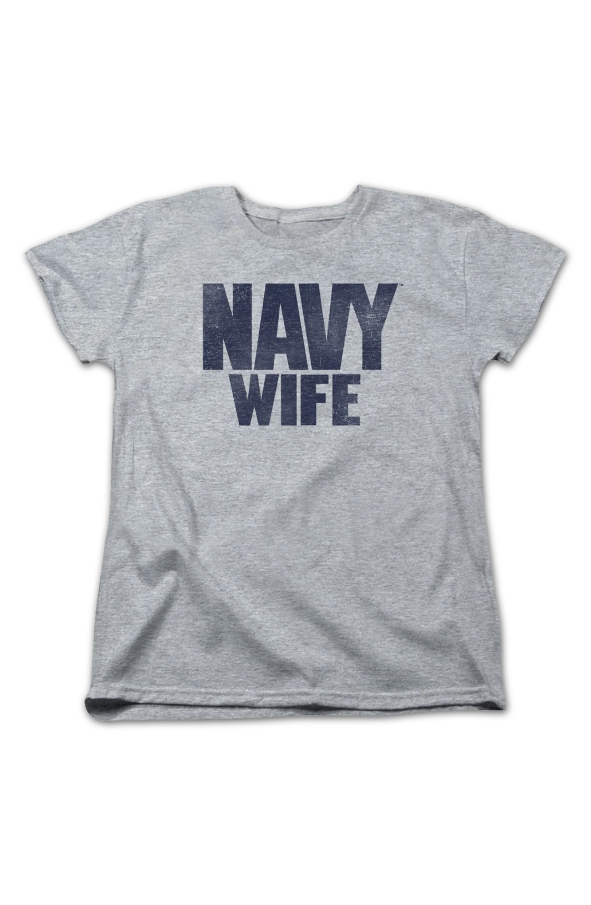 Womens Navy Wife Shirt - Image 2