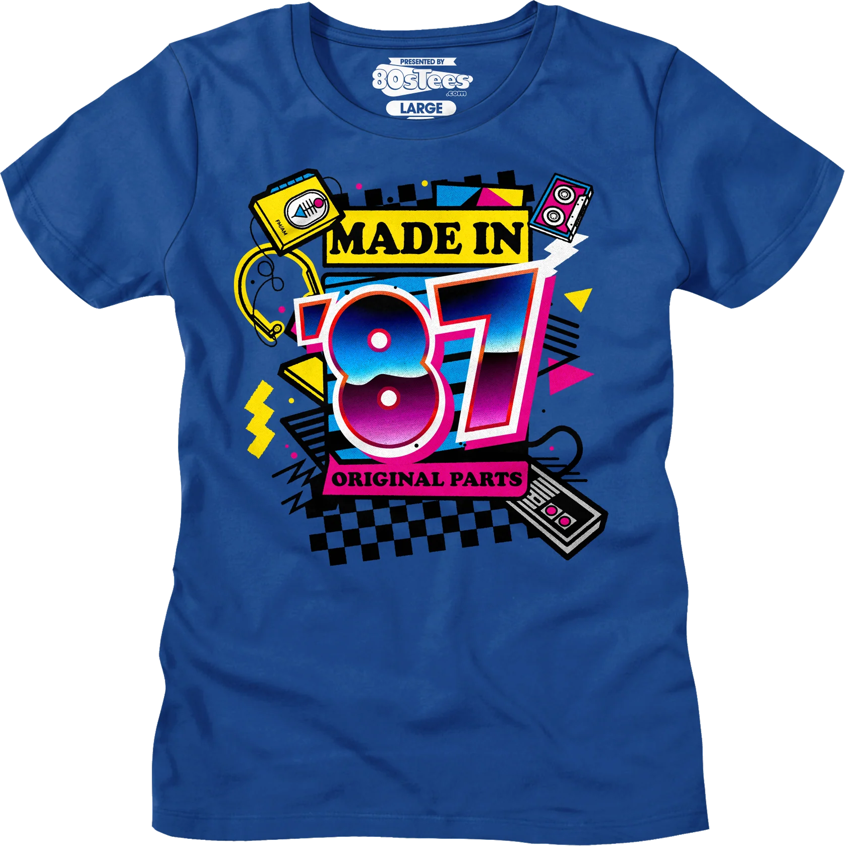 Womens Original Parts Made In '87 Shirt