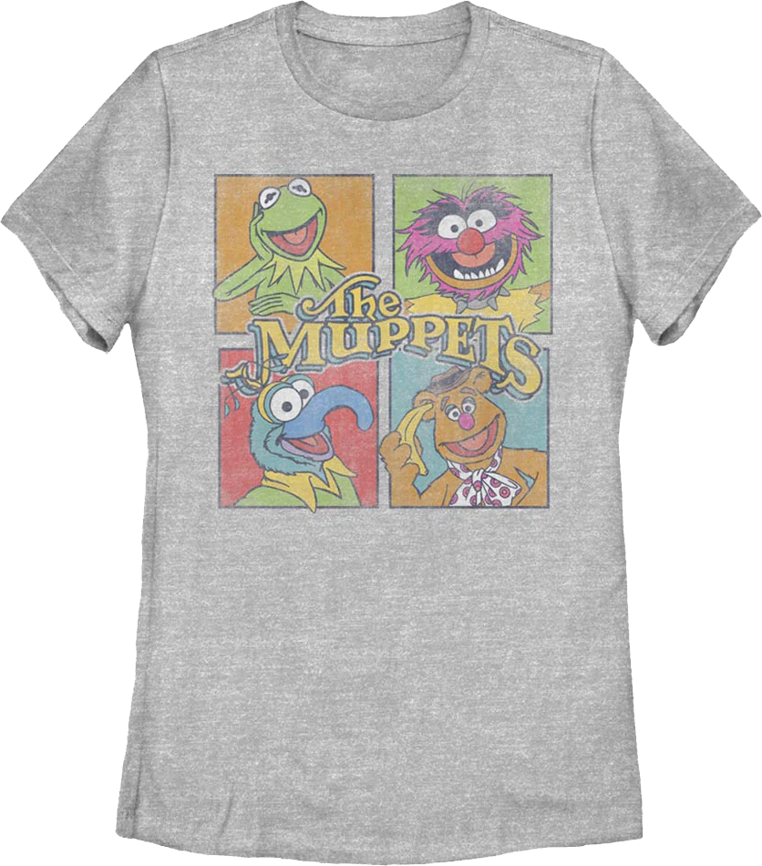 Womens Pop Art Muppets Shirt