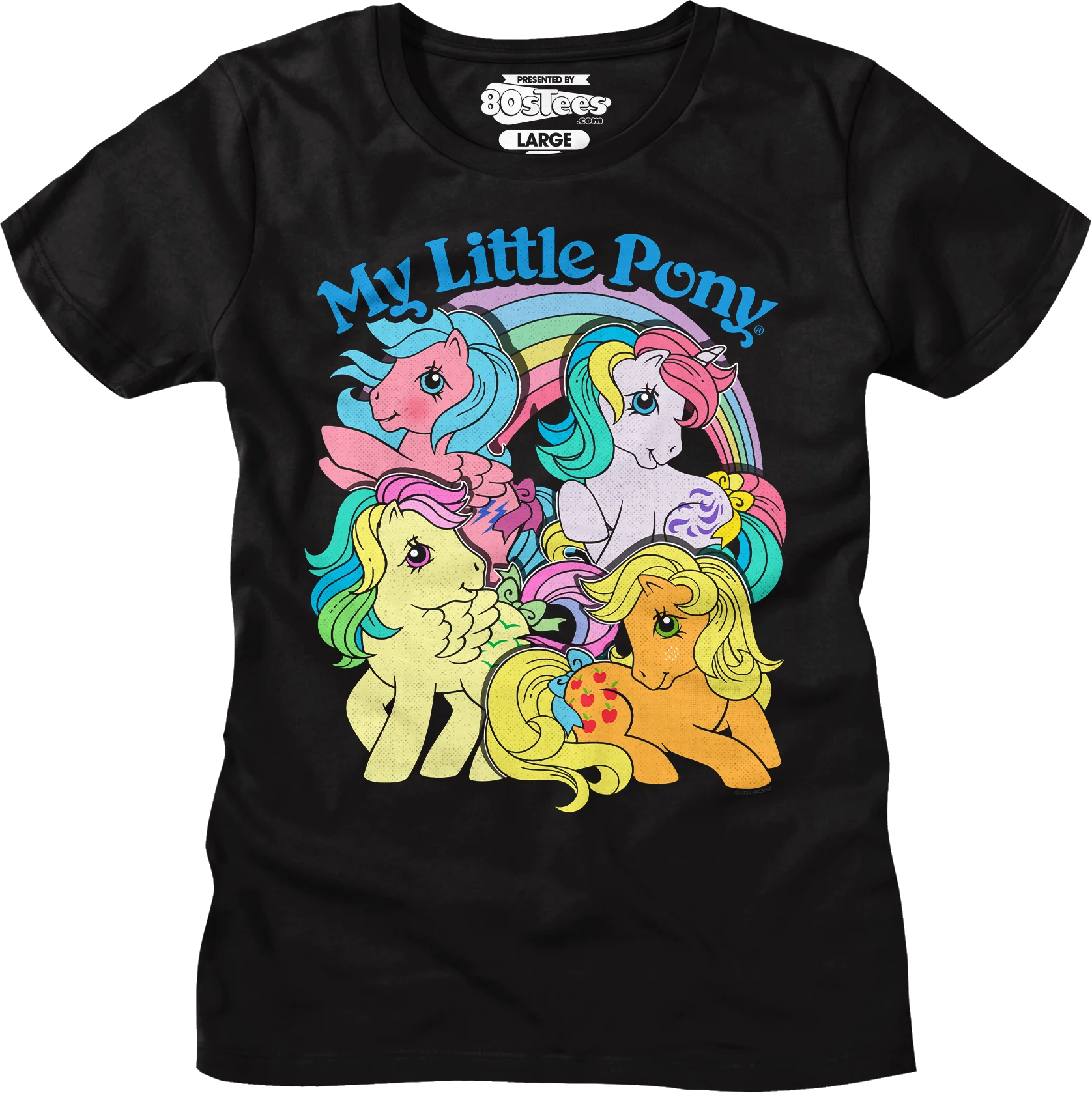 Womens Rainbow Collage My Little Pony Shirt - Image 5