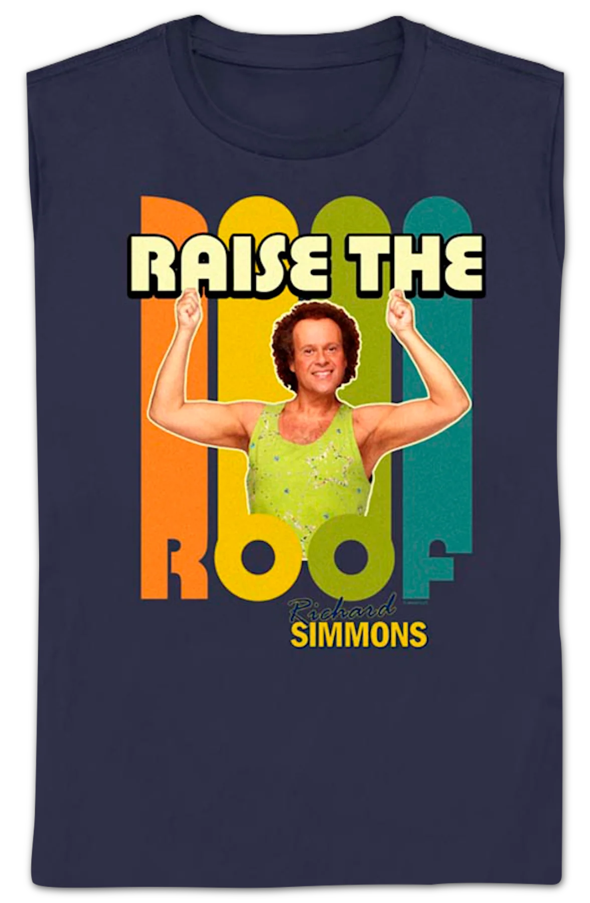 Womens Raise The Roof Richard Simmons Shirt - Image 2