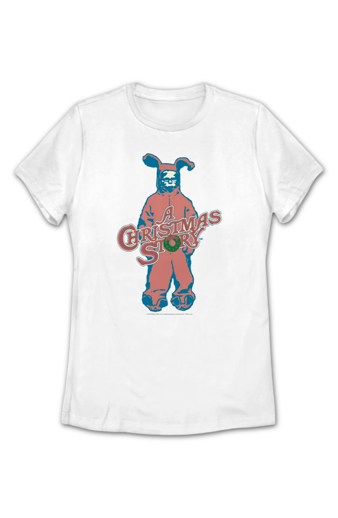 Womens Ralphie's Pink Nightmare Christmas Story Shirt - Image 2