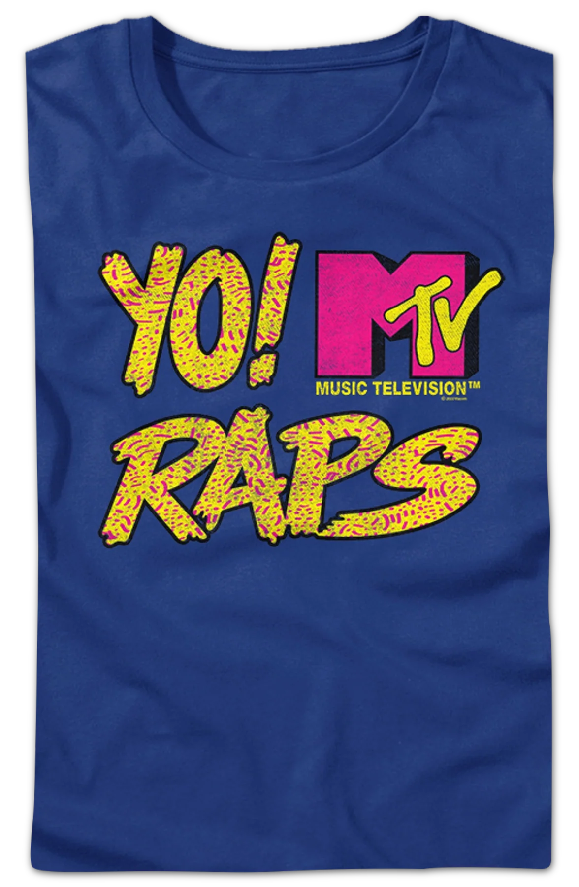 Womens Retro Logo Yo! MTV Raps Shirt - Image 2