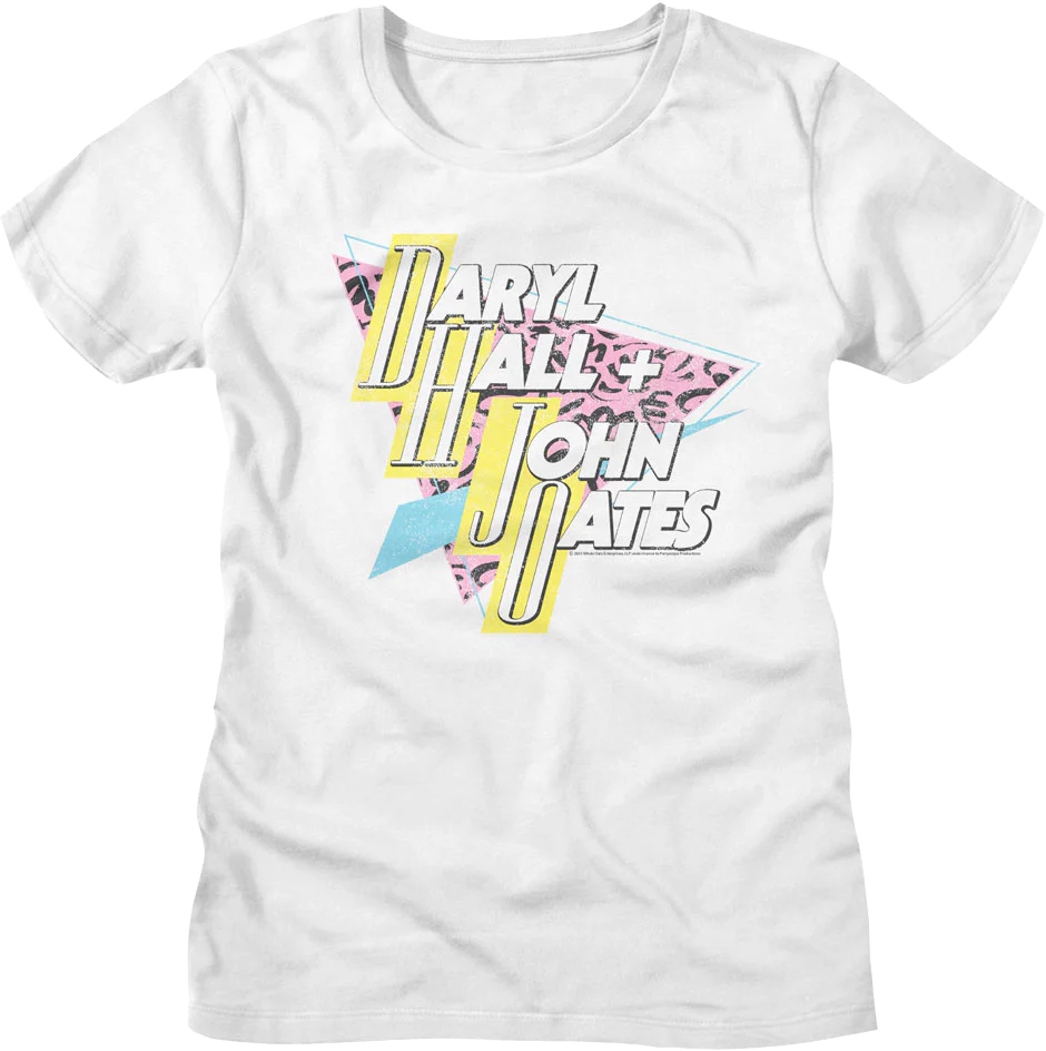 Womens Retro Shapes Hall & Oates Shirt