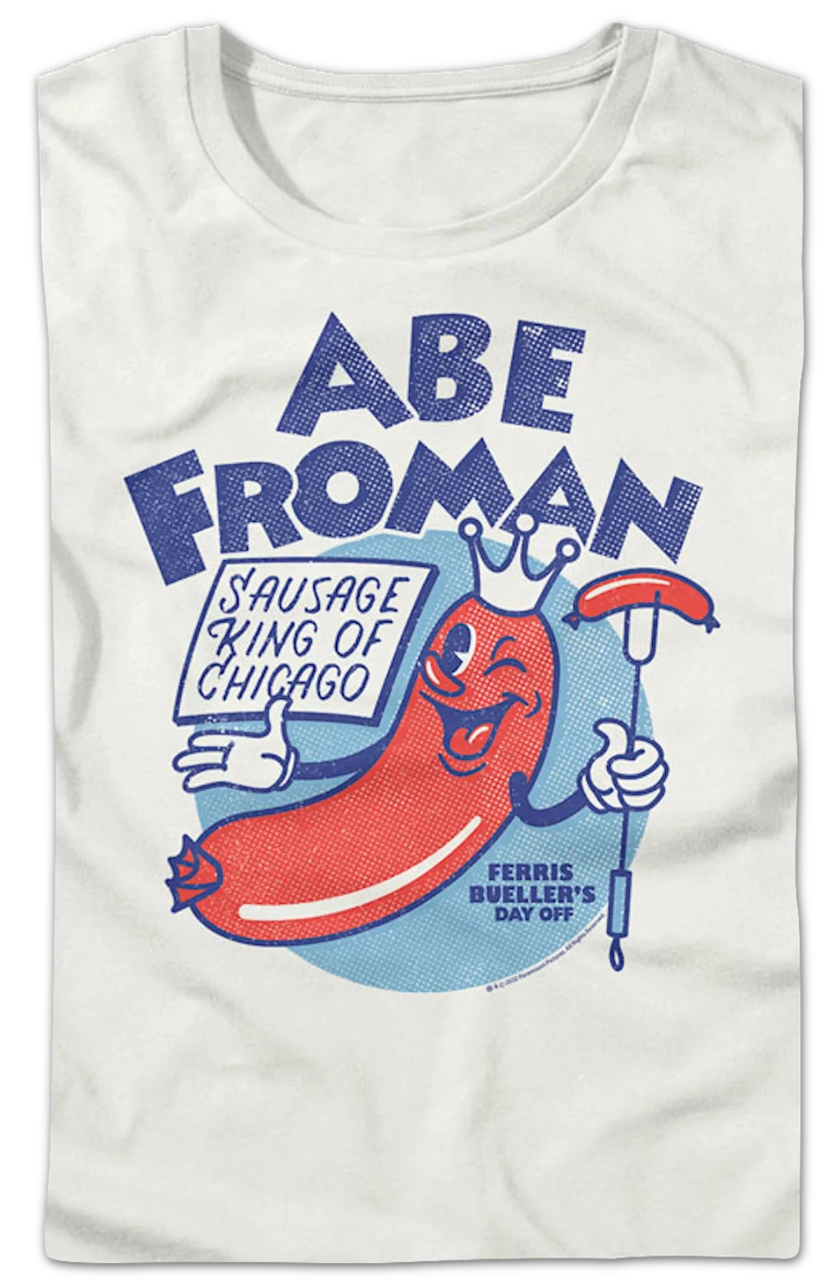 Womens Sausage King Abe Froman Ferris Bueller's Day Off Shirt - Image 2