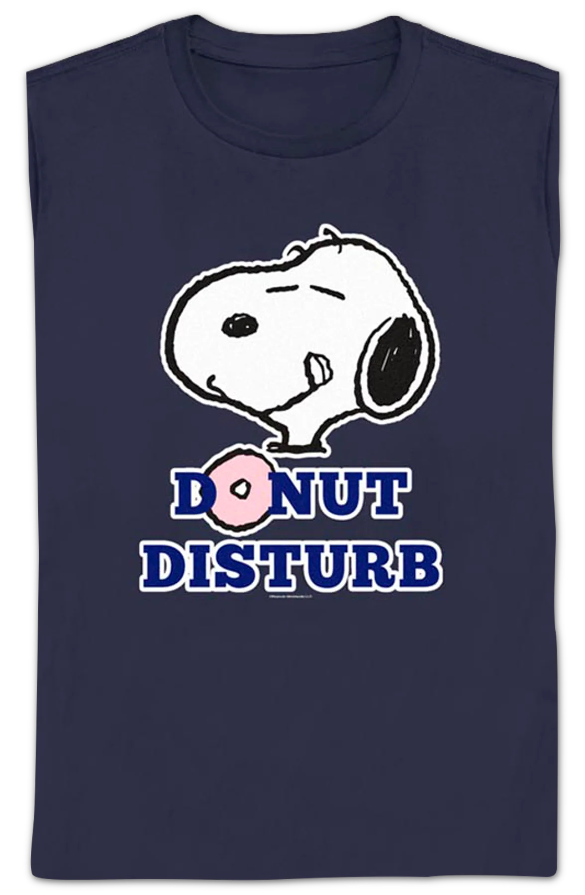 Womens Snoopy Donut Disturb Peanuts Shirt - Image 2