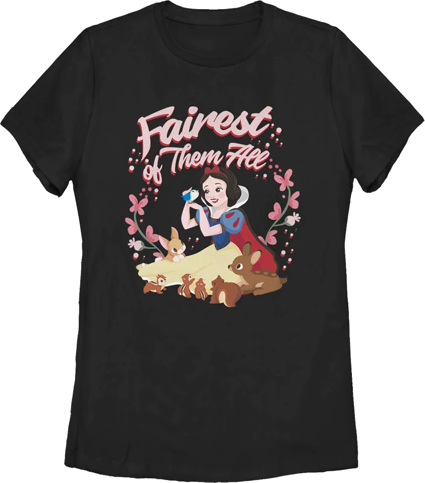 Womens Snow White Fairest Of Them All Disney Shirt