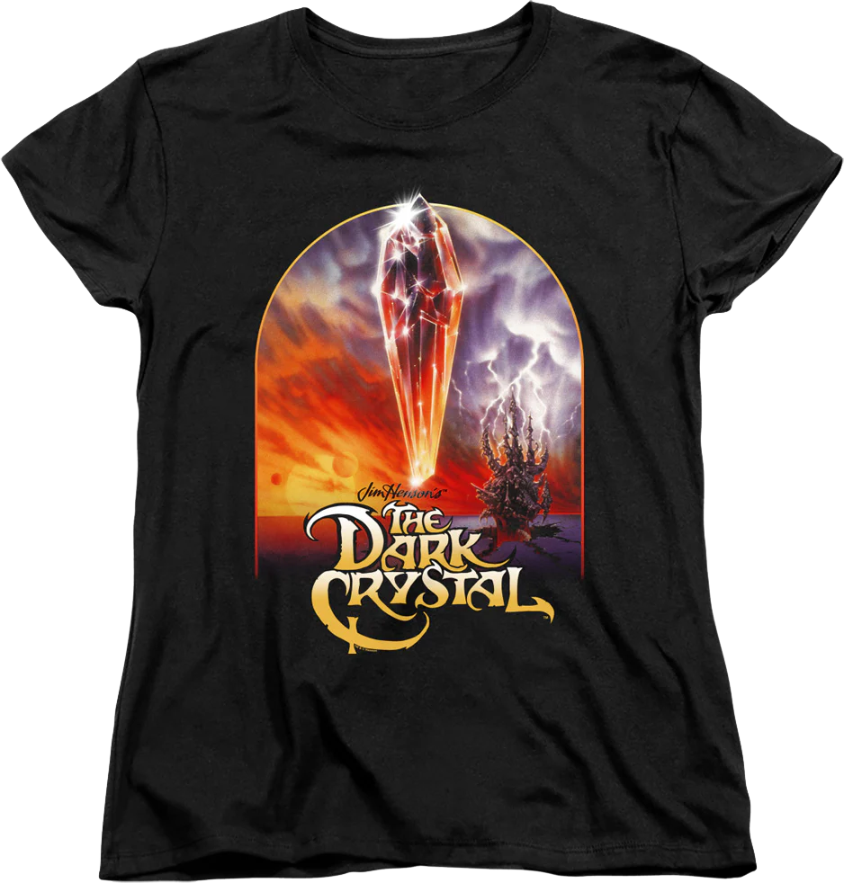 Womens Style B Movie Poster Dark Crystal Shirt