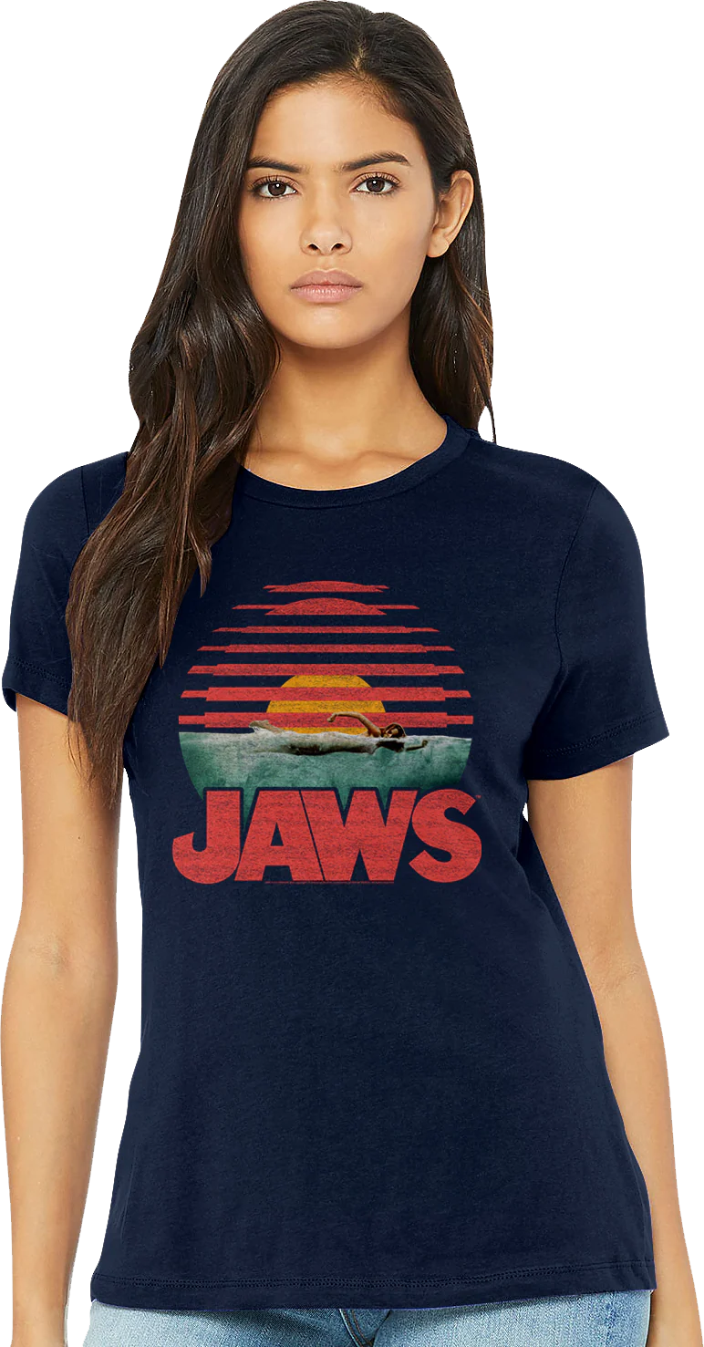 Womens Sunset Blinds Jaws Shirt