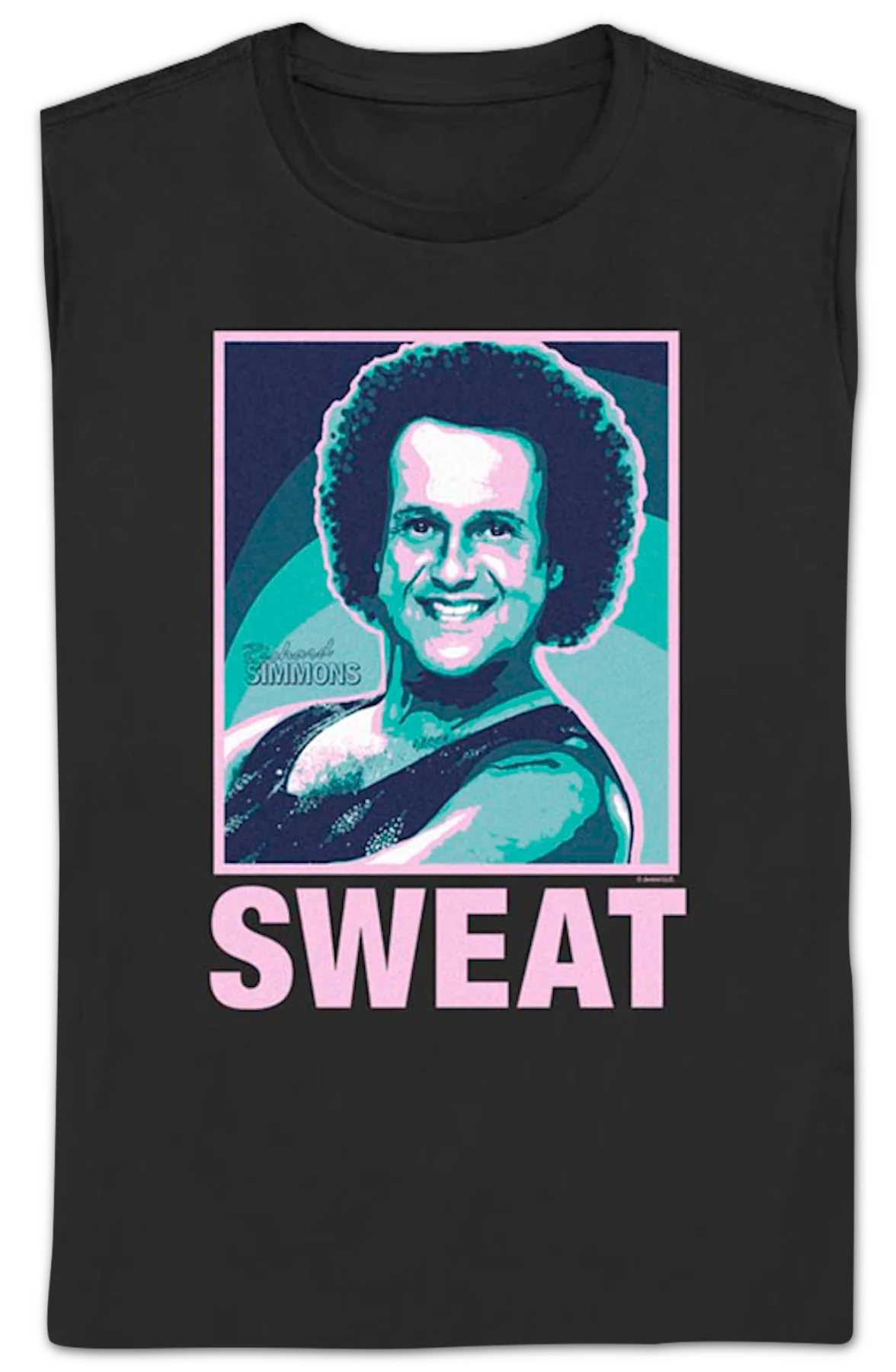 Womens Sweat Richard Simmons Shirt - Image 2