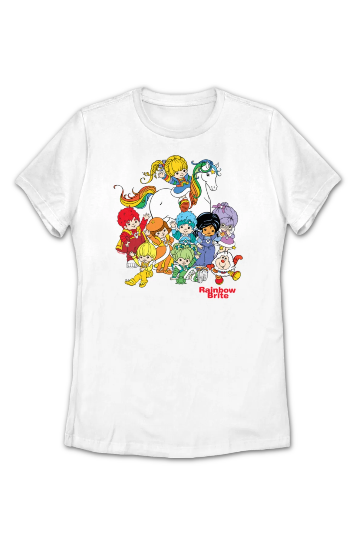 Womens The Gang's All Here Rainbow Brite Shirt - Image 2