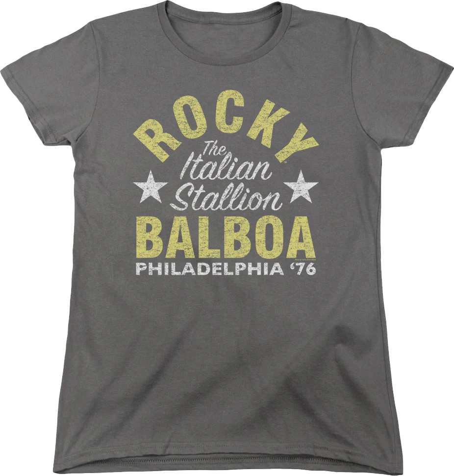 Womens The Italian Stallion '76 Rocky Shirt