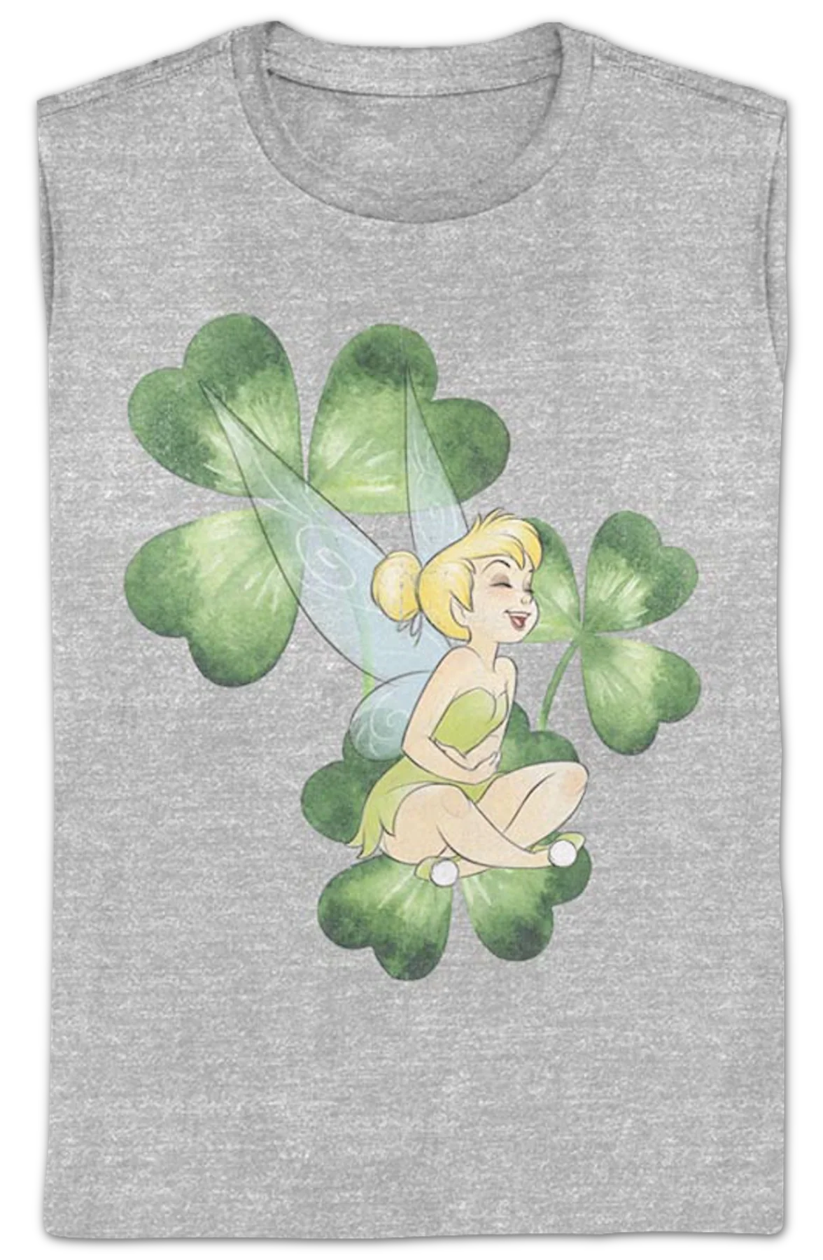 Womens Tinker Bell St. Patrick's Day Disney Shirt - Image 2