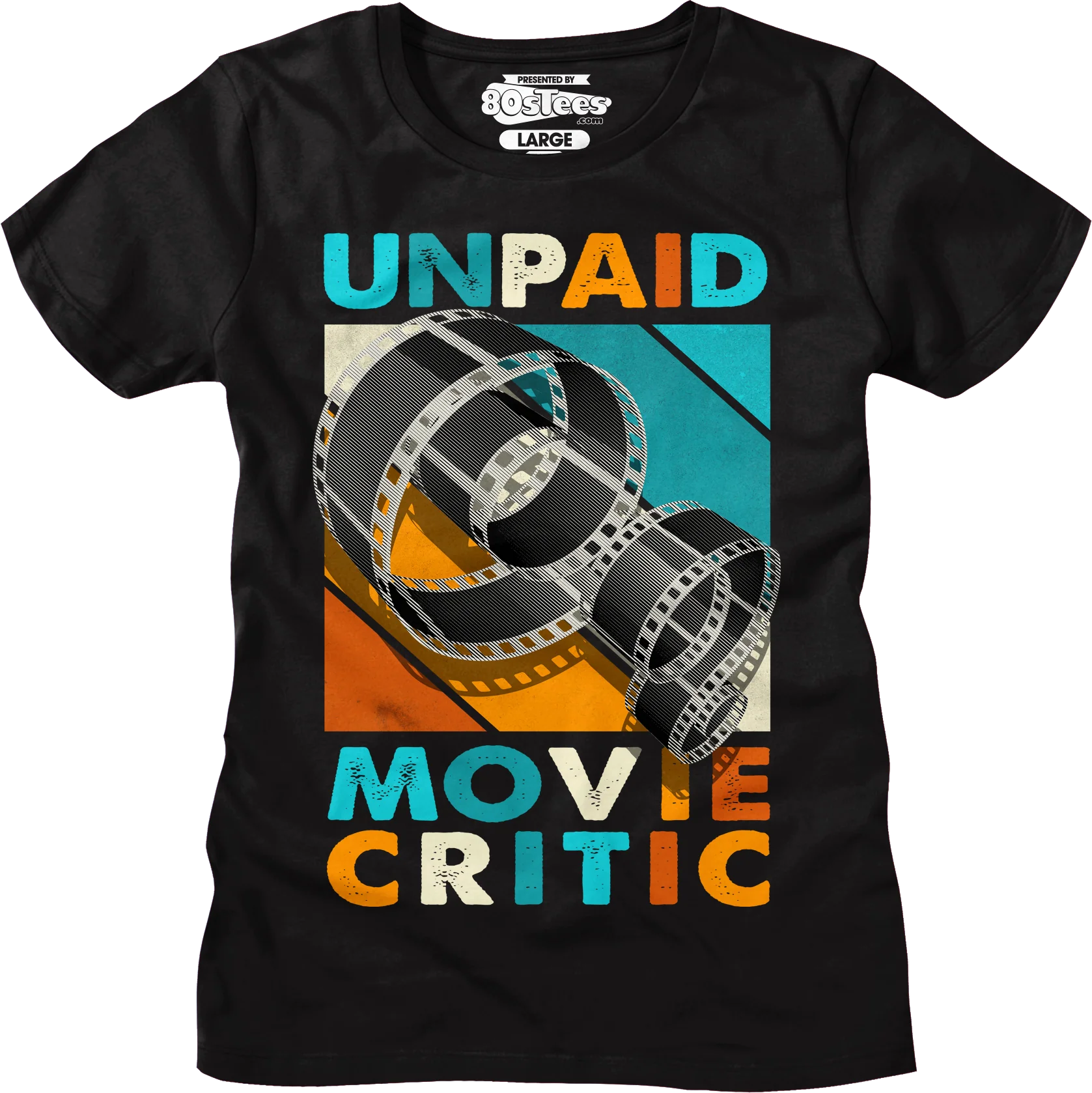 Womens Unpaid Movie Critic Shirt