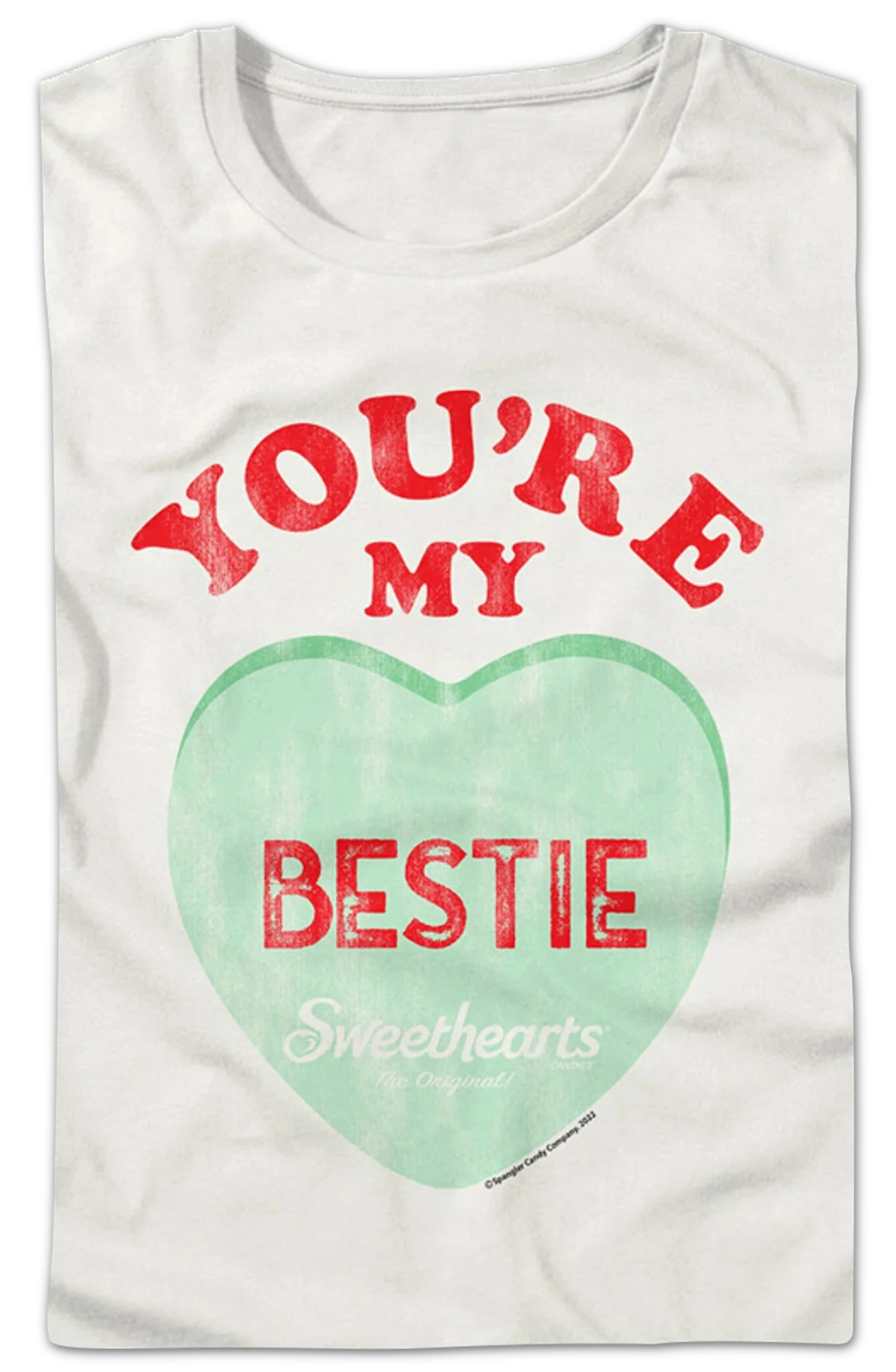 Womens You're My Bestie Sweethearts Shirt - Image 2