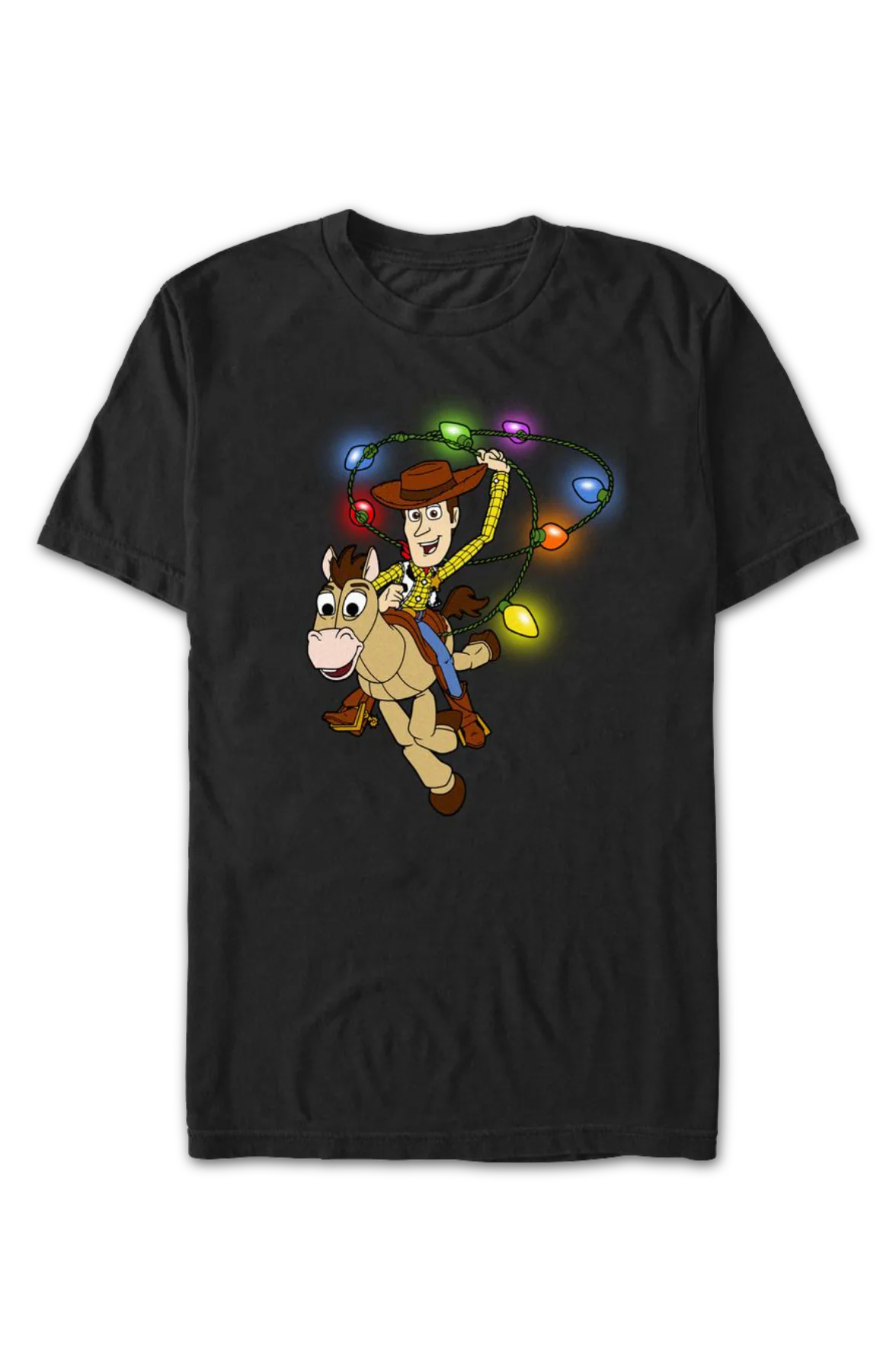 Woody's Christmas Lasso Toy Story T-Shirt - Image 2