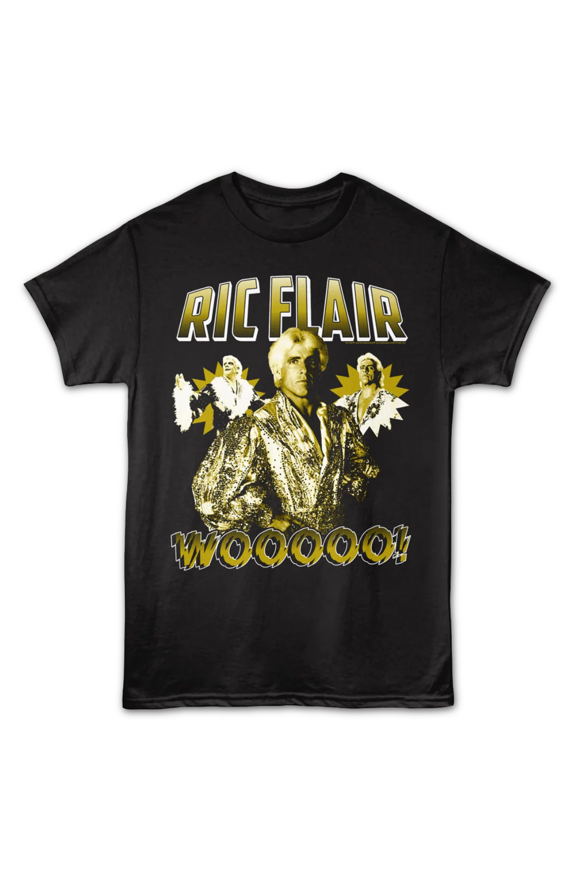 Wooooo Collage Ric Flair T-Shirt - Image 2
