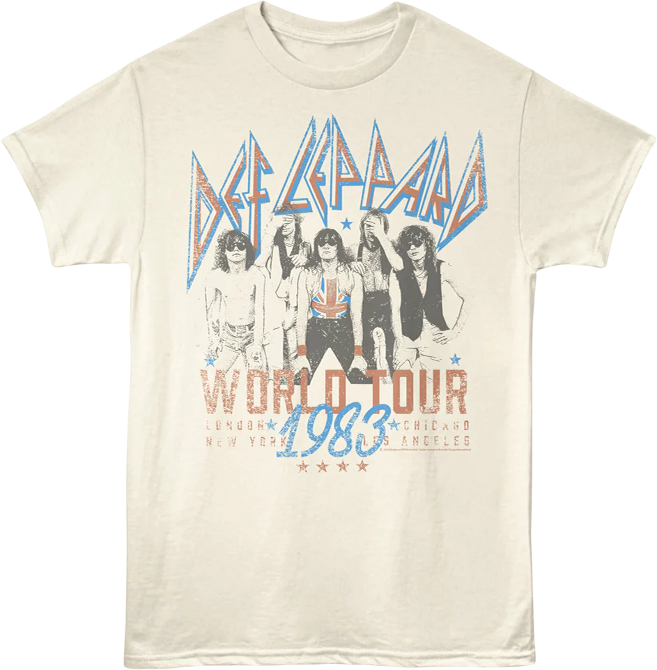 World Tour 1983 Def Leppard T-Shirt