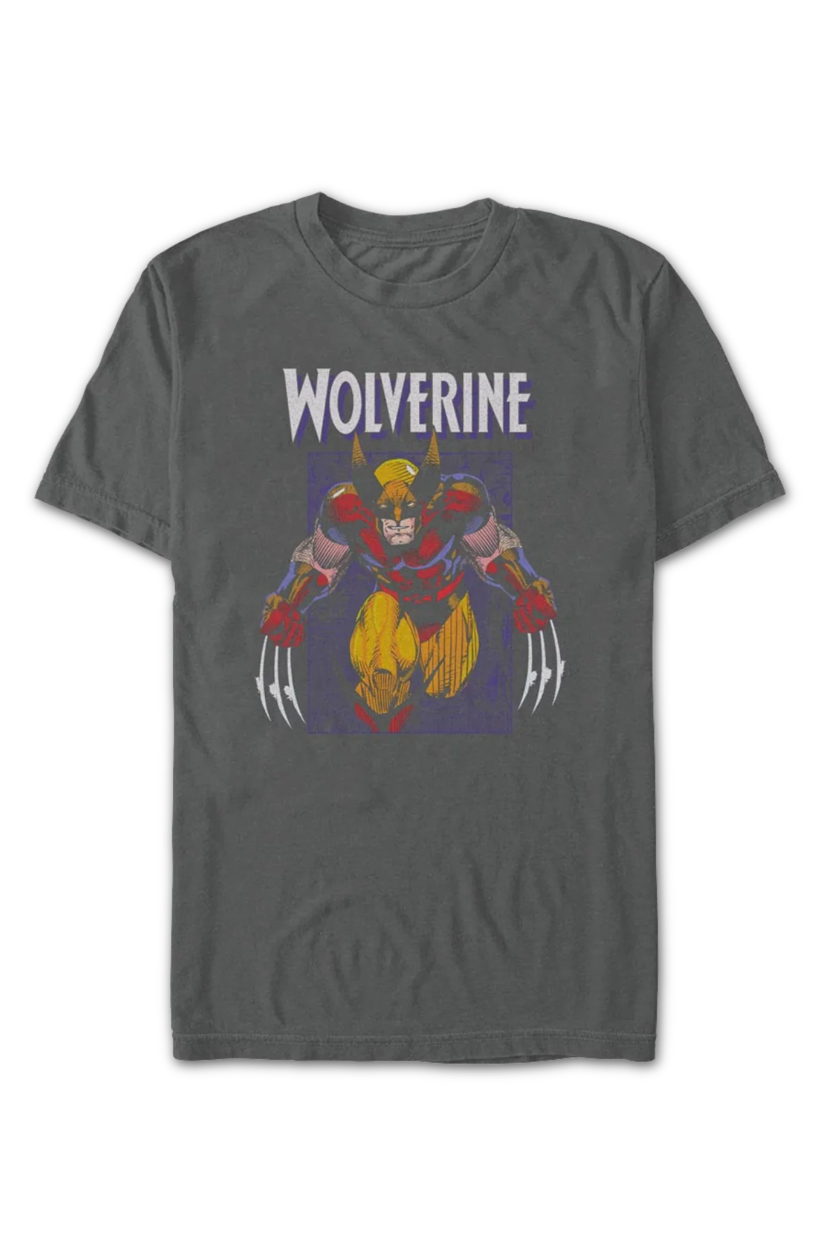 X-Men Wolverine Hero Stance Marvel Comics T-Shirt - Image 2