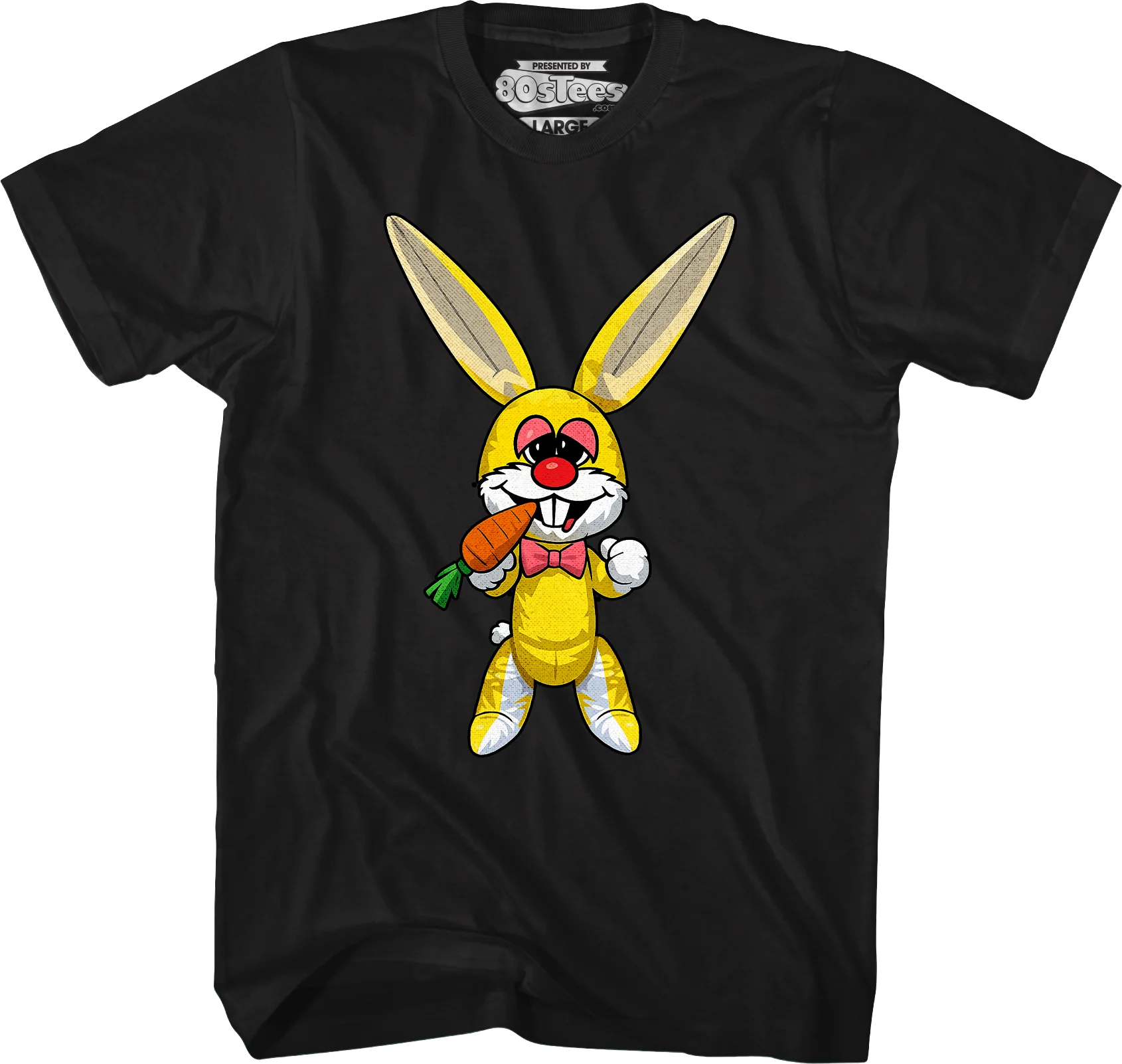 Yellow Inflatable Easter Bunny T-Shirt - Image 4