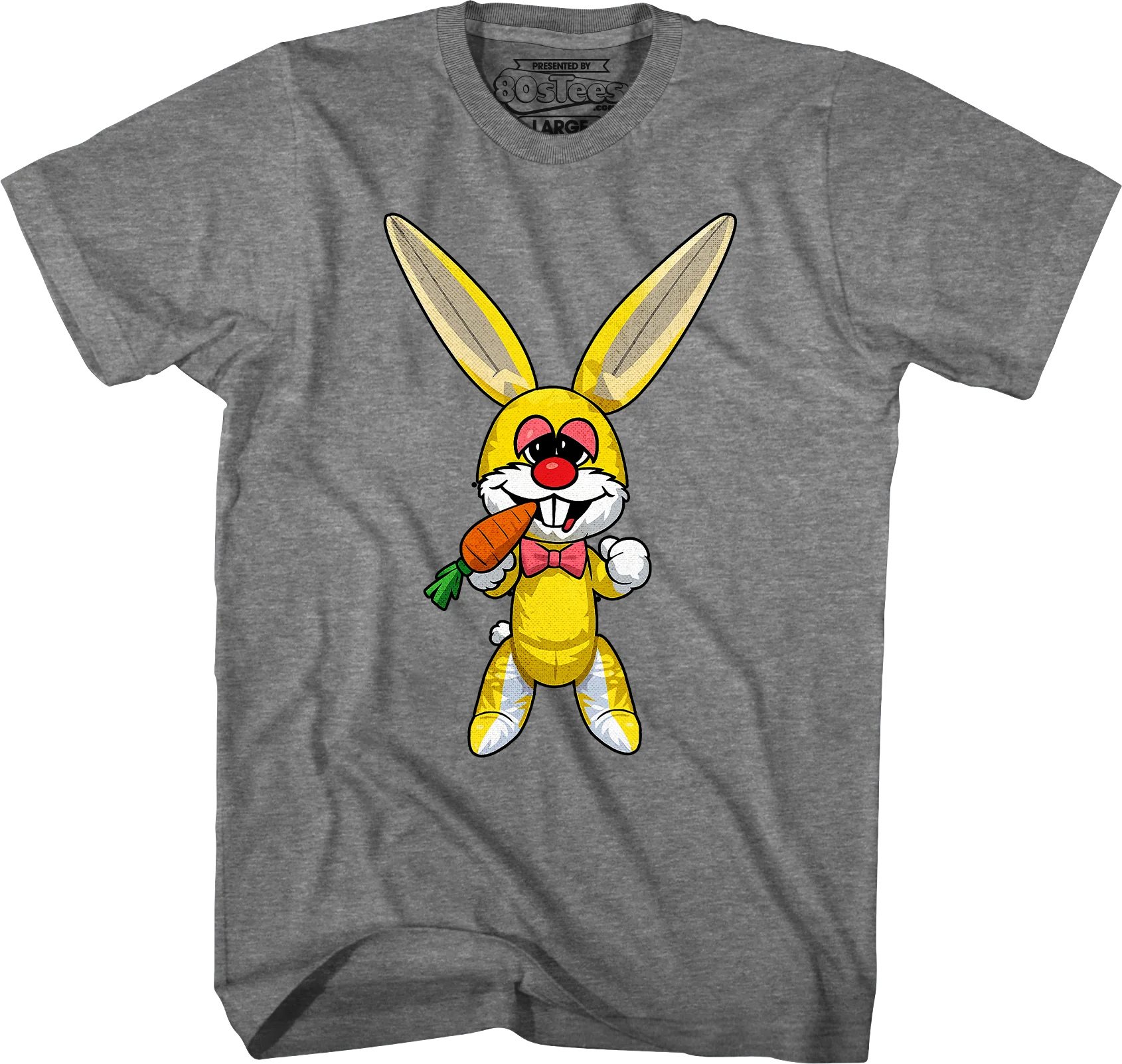 Yellow Inflatable Easter Bunny T-Shirt - Image 5