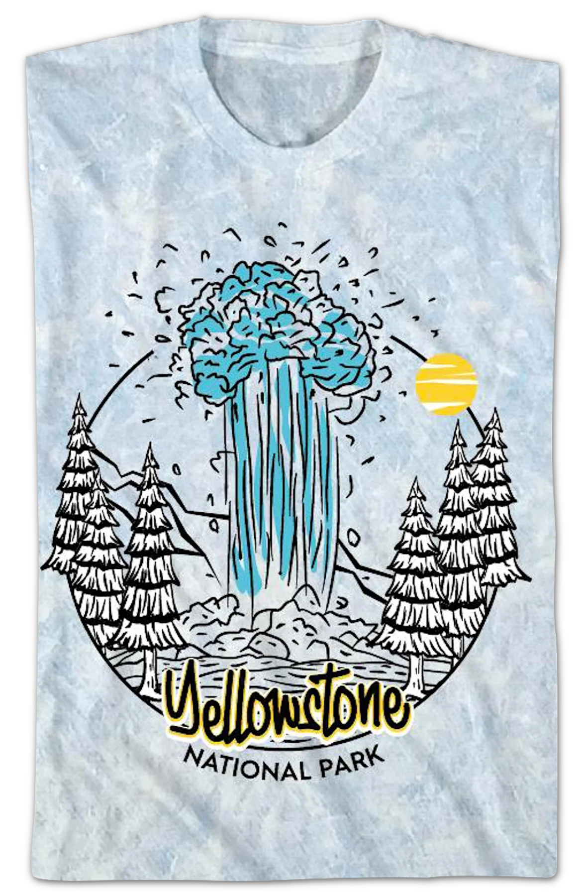 Yellowstone National Park Foundation T-Shirt - Image 2