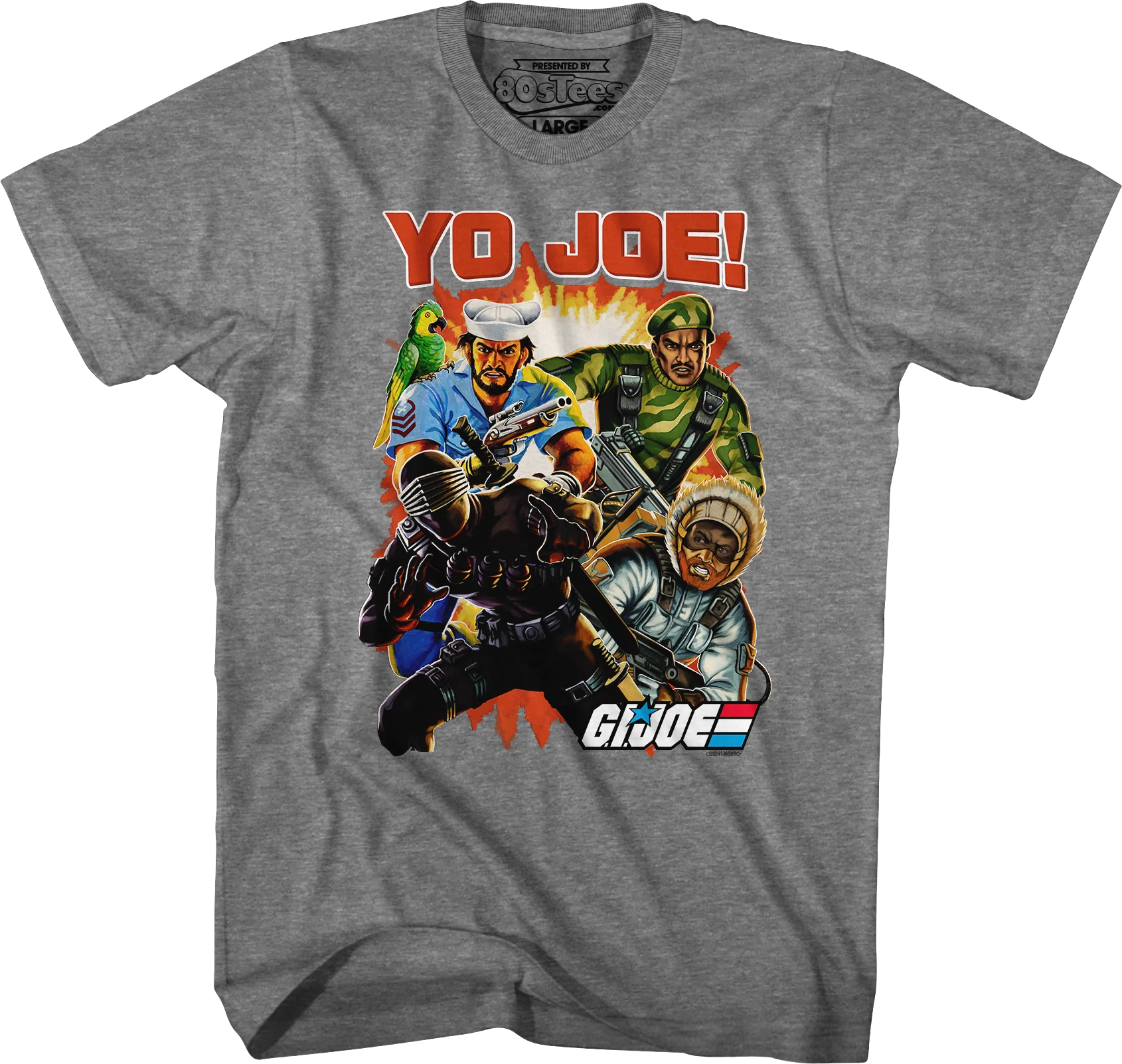 Yo Joe Collage GI Joe T-Shirt - Image 7