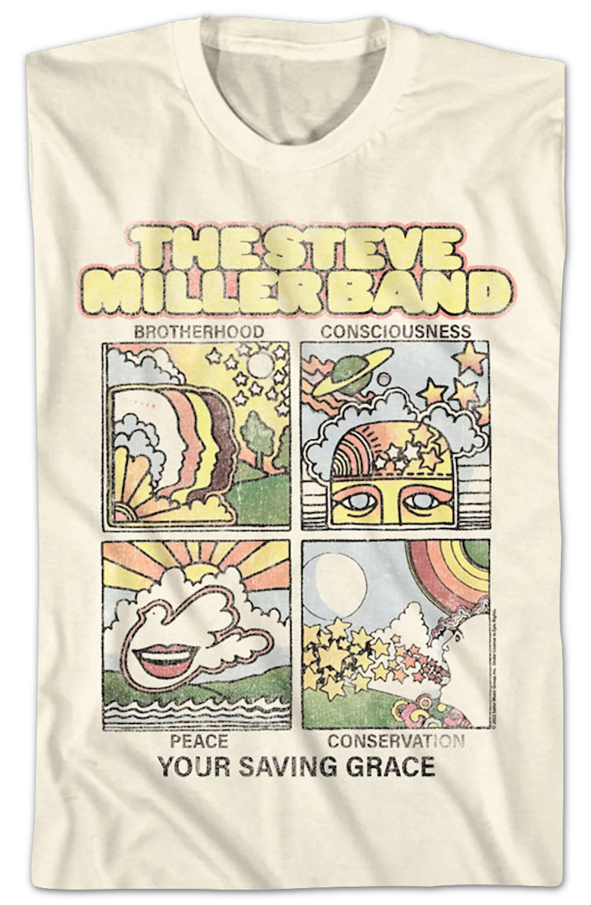Your Saving Grace Steve Miller Band T-Shirt - Image 2