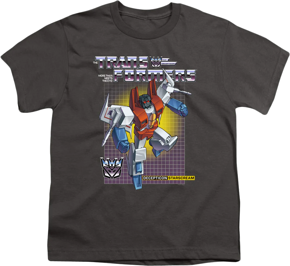 Youth Decepticon Starscream Transformers Shirt