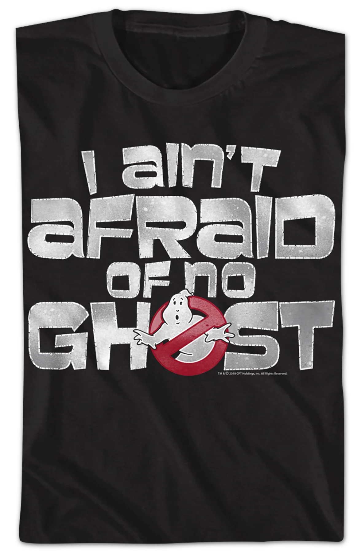 Youth Ghostbusters I Ain't Afraid Of No Ghost Shirt - Image 2