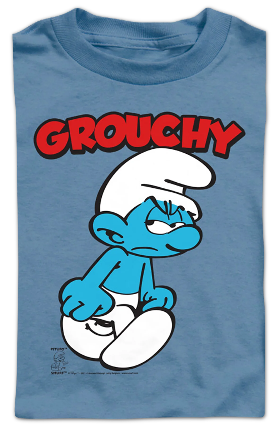 Youth Grouchy Smurf Shirt - Image 2