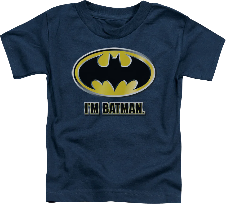 Youth I'm Batman DC Comics Shirt