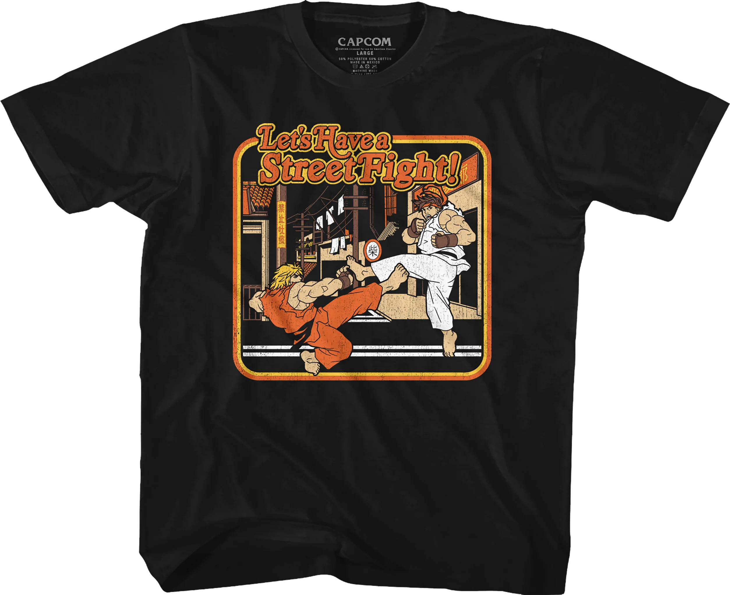 Youth Ken Masters and Ryu Street Fighter Shirt