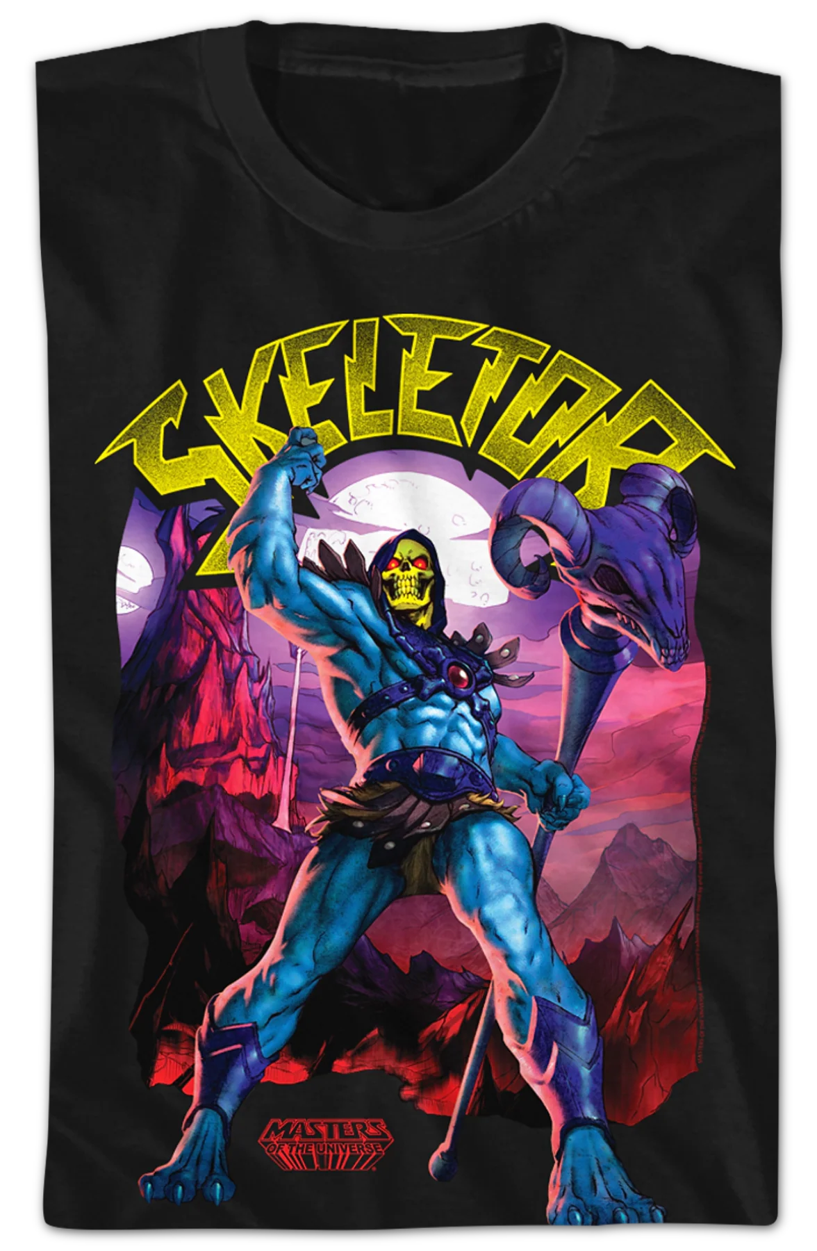 Youth Skeletor Masters of the Universe Shirt - Image 2